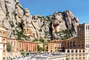 Depuis Barcelone : Visite guidée demi-journée de Montserrat