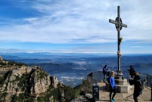 From Barcelona: Montserrat Monastery Ticket & Guided Hike