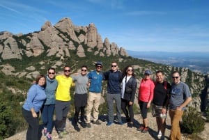 From Barcelona: Montserrat Panoramic Hike and Monastery Tour