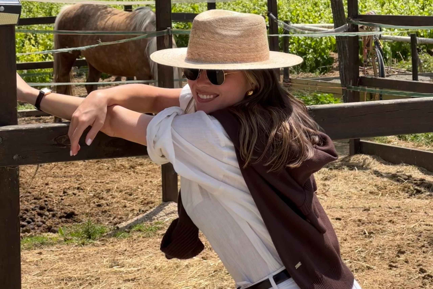 Au départ de Barcelone : balade à cheval privée + tapas + pique-nique