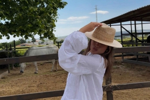 Au départ de Barcelone : balade à cheval privée + tapas + pique-nique