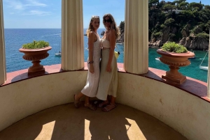 Från Barcelona: Privat solnedgångstur i Blanes Marimurtra-trädgården