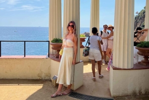 Från Barcelona: Privat solnedgångstur i Blanes Marimurtra-trädgården