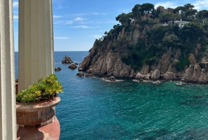 Från Barcelona: Privat solnedgångstur i Blanes Marimurtra-trädgården