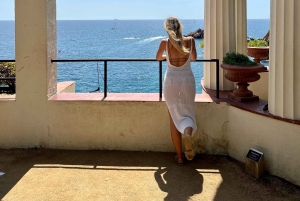 Från Barcelona: Privat solnedgångstur i Blanes Marimurtra-trädgården