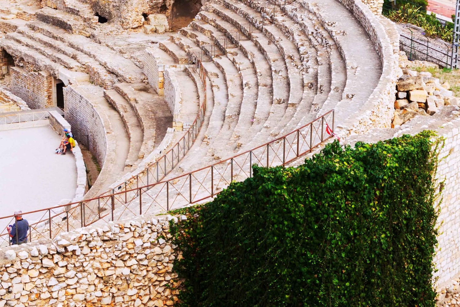 Barcelonasta: TARRAGONA Opastettu kiertoajelu ja viininmaistajaiset