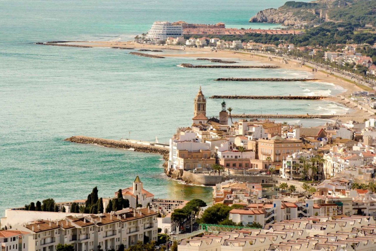 From Barcelona: Tarragona & Sitges Full Day Tour with Pickup