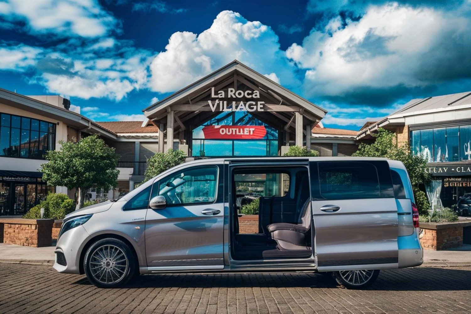 Из Барселоны: трансфер до аутлета La Roca Village.