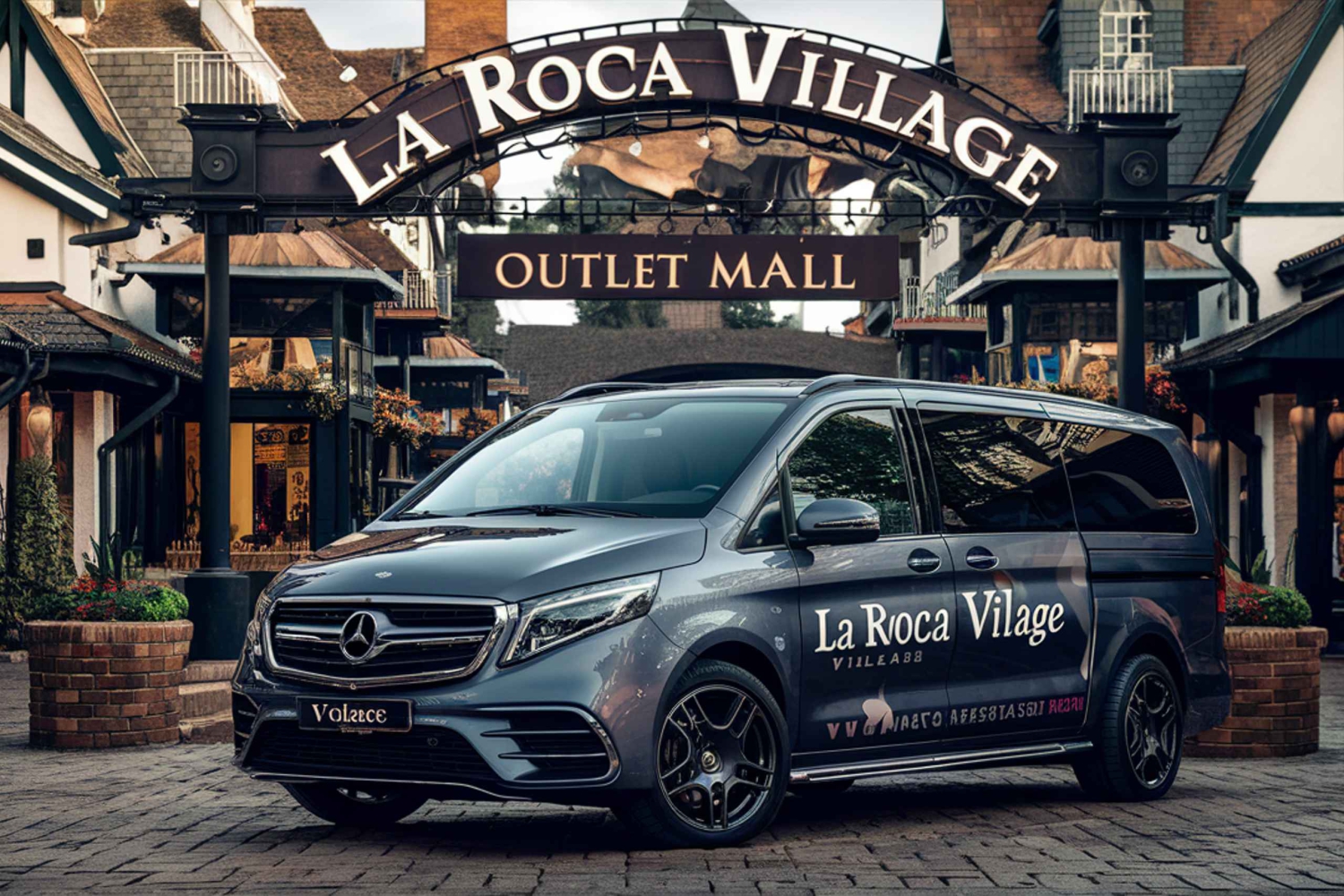 De Barcelona: Traslado para o La Roca Village Outlet
