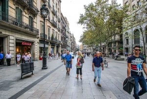 Från Salou: Rundtur i Barcelonas stadskärna