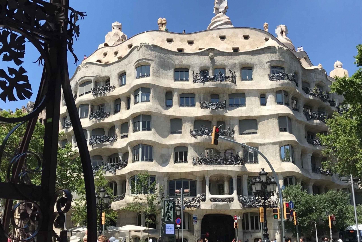 Fra Salou: Heldags panoramatur i Barcelona med ledig tid