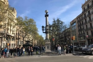 Fra Salou: Heldags panoramatur i Barcelona med fritid