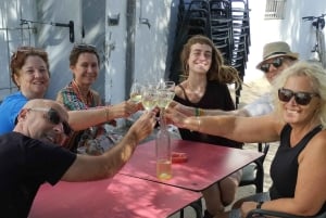 From Sitges: Cycling Tour with Winery visit and Tasting