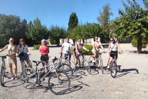 From Sitges: Cycling Tour with Winery visit and Tasting