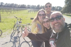 From Sitges: Cycling Tour with Winery visit and Tasting