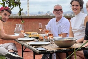 Barcelona: Rooftop Tapas and Sangria class with the Chef