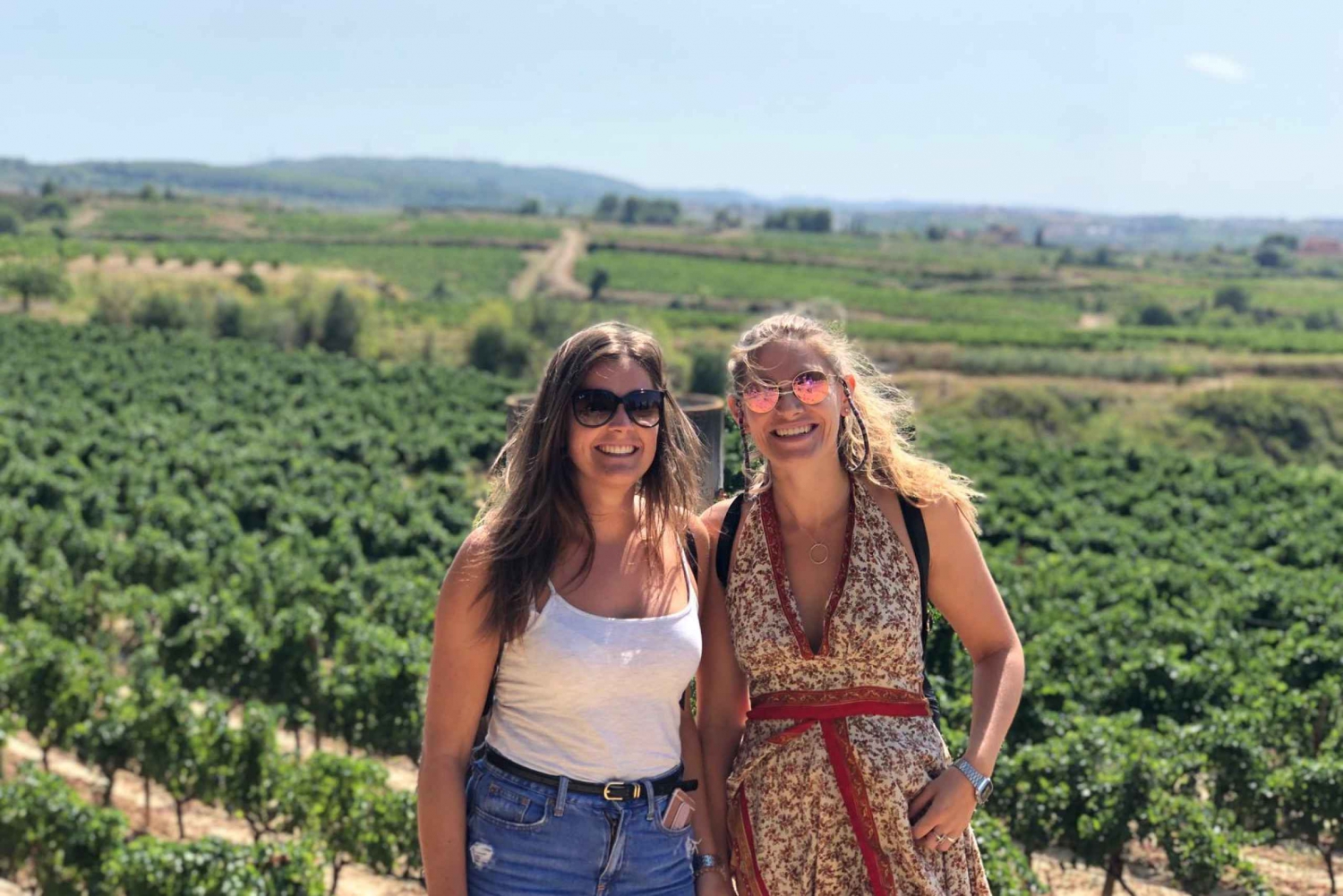 From Barcelona: Vineyard Wine Tasting and Sitges Town Tour