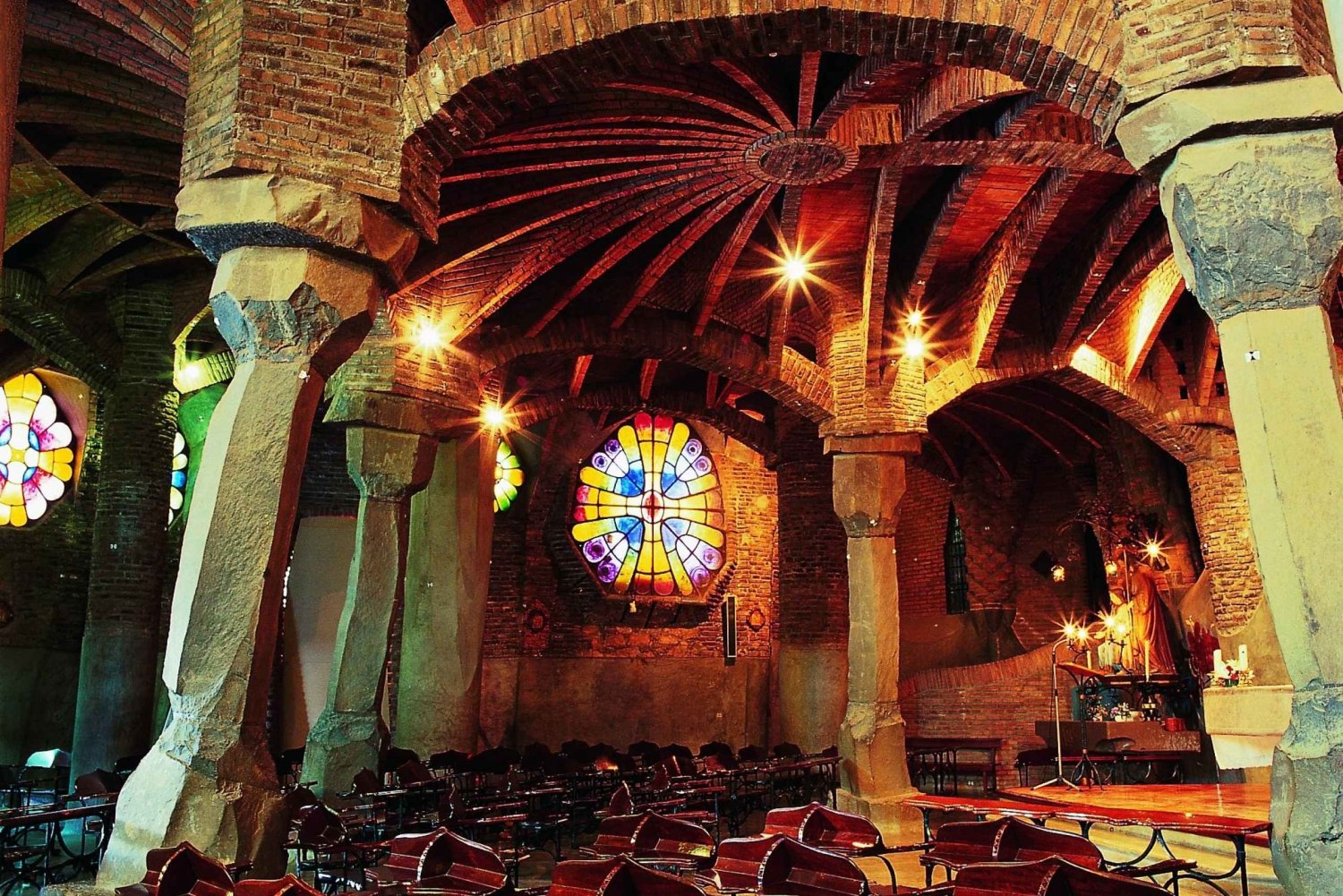 Gaudí Crypt in Colònia Güell with Audioguide