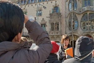 Gaudí gratis rondleiding in het Engels