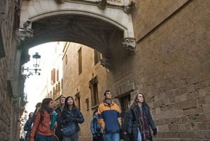 Tour a piedi gratuito del Quartiere Gotico in inglese