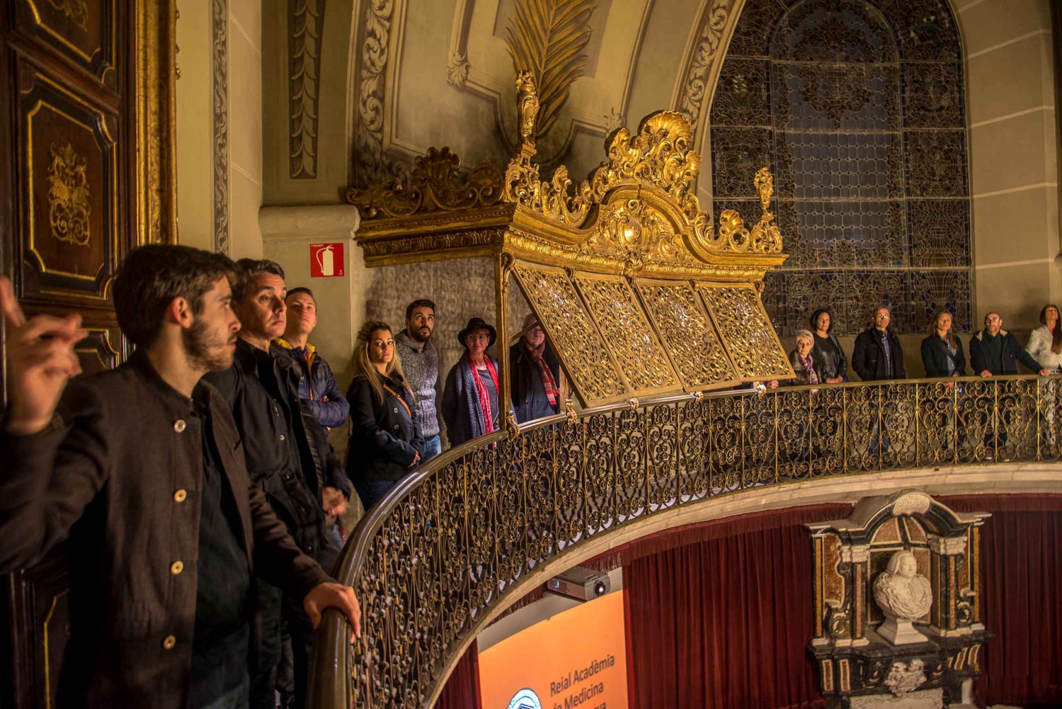 Opastettu kierros Katalonian Royal Academy of Medicine -akatemiassa