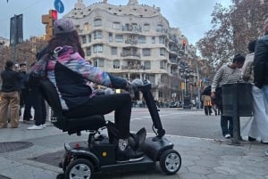 Guidet tur i Barcelona, rute GAUDÍ CASA BATLLO, MILA SAGRADA FAMILIA