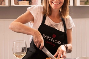 Halvdags spansk matlagingskurs og omvisning på Boqueria-markedet