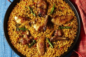 Halvdags spansk matlagingskurs og omvisning på Boqueria-markedet