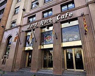 Hard Rock Cafe Restaurant in Barcelona