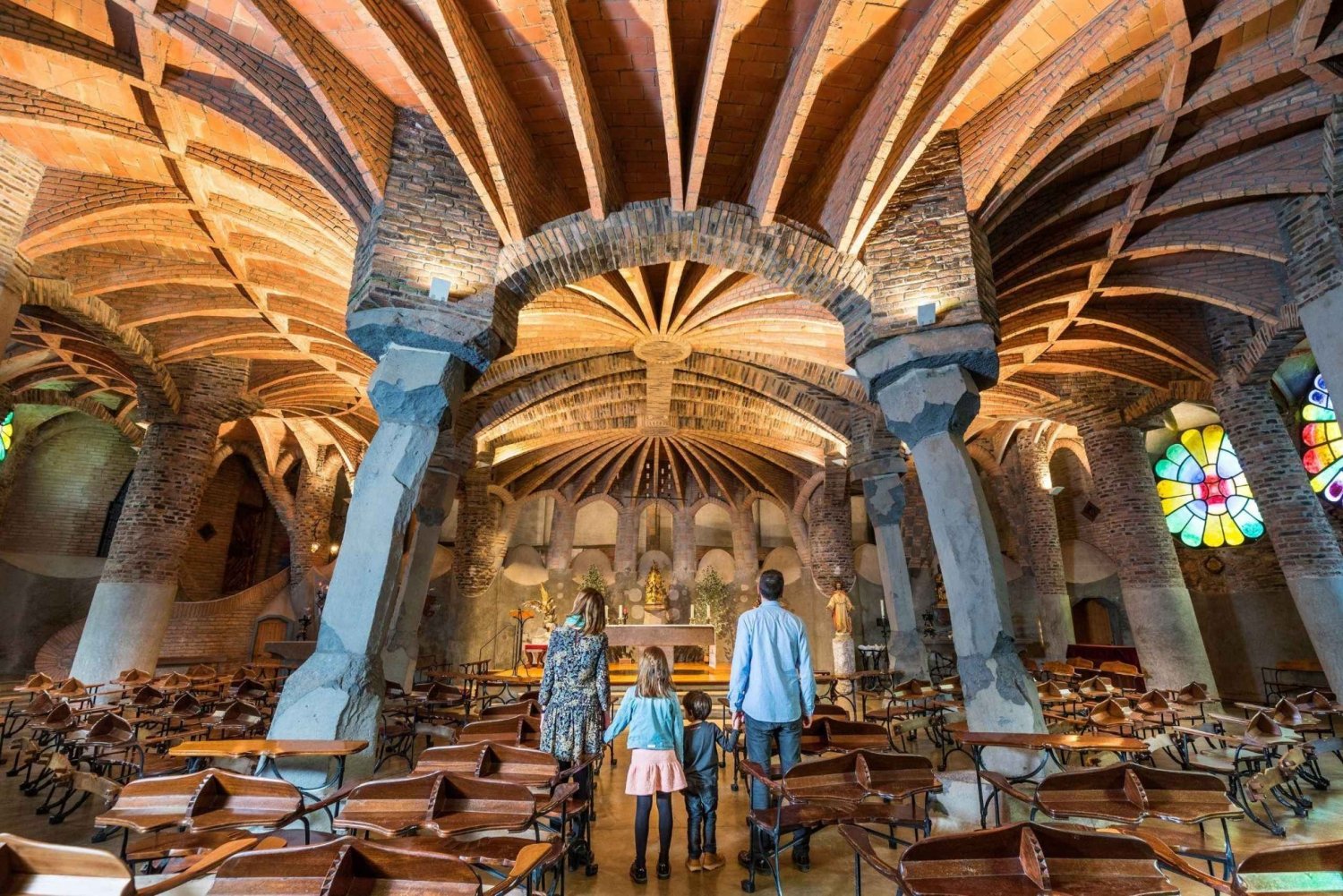 Highlights Guided visit to the Crypt and the Colonia Güell