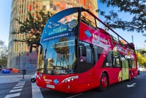 Barcelone : bus à arrêts multiples et visite de l'aquarium