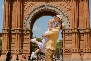 Fototur i Barcelona med en privat fotograf