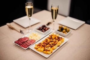 Degustazione di Jamón Iberico con Cava Sagrada Familia