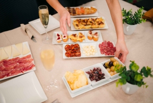 Дегустация хамона и тапас возле храма Святого Семейства