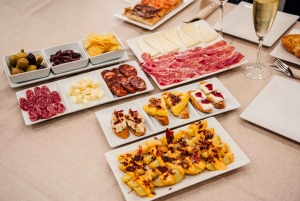 Дегустация хамона и тапас возле храма Святого Семейства