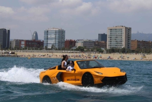 Jetcar: water car in Barcelona