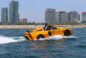 Jetcar: water car in Barcelona