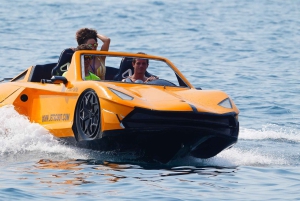 Jetcar: water car in Barcelona