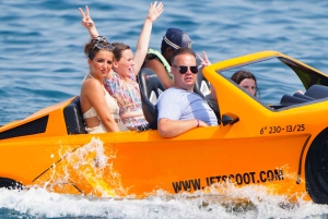 Jetcar: water car in Barcelona