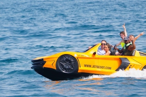 Jetcar: water car in Barcelona