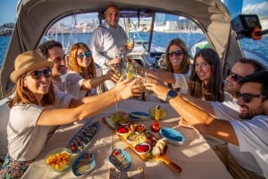 Tapas locali e avventure in barca a vela a Barcellona