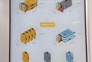 バルセロナのサグラダファミリア近くのロッカー荷物預かり所 24時間営業