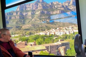 Montserrat-tur for små grupper med tog og taubane
