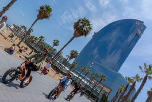 Barcelona: Top 20 højdepunkter guidet tur på el-scooter eller el-cykel