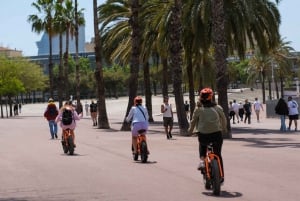 Barcelona: 25-ТOP Tour tysk lokalguide, cykel/eBike