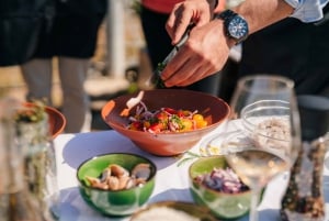 Barcelone : Cours de cuisine de paella et visite du vignoble Alella