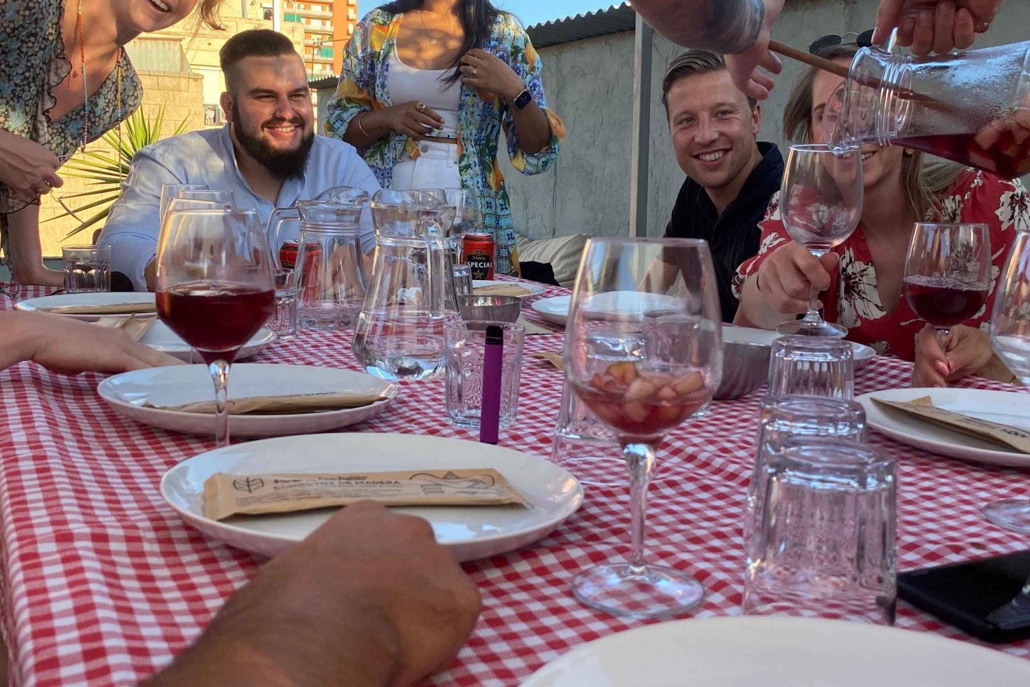 Barcelona: Rooftop Paella Cooking Masterclass