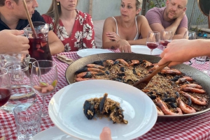 Barcelona: Lektion i paella-madlavning på tagterrasse