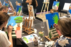 Paint & Wine à Barcelone : art, vin et musique dans une ambiance unique