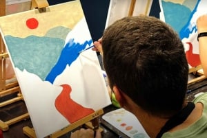 Paint & Wine à Barcelone : art, vin et musique dans une ambiance unique